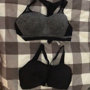 Bundle 2 Victoria Secret Sports bras 38D